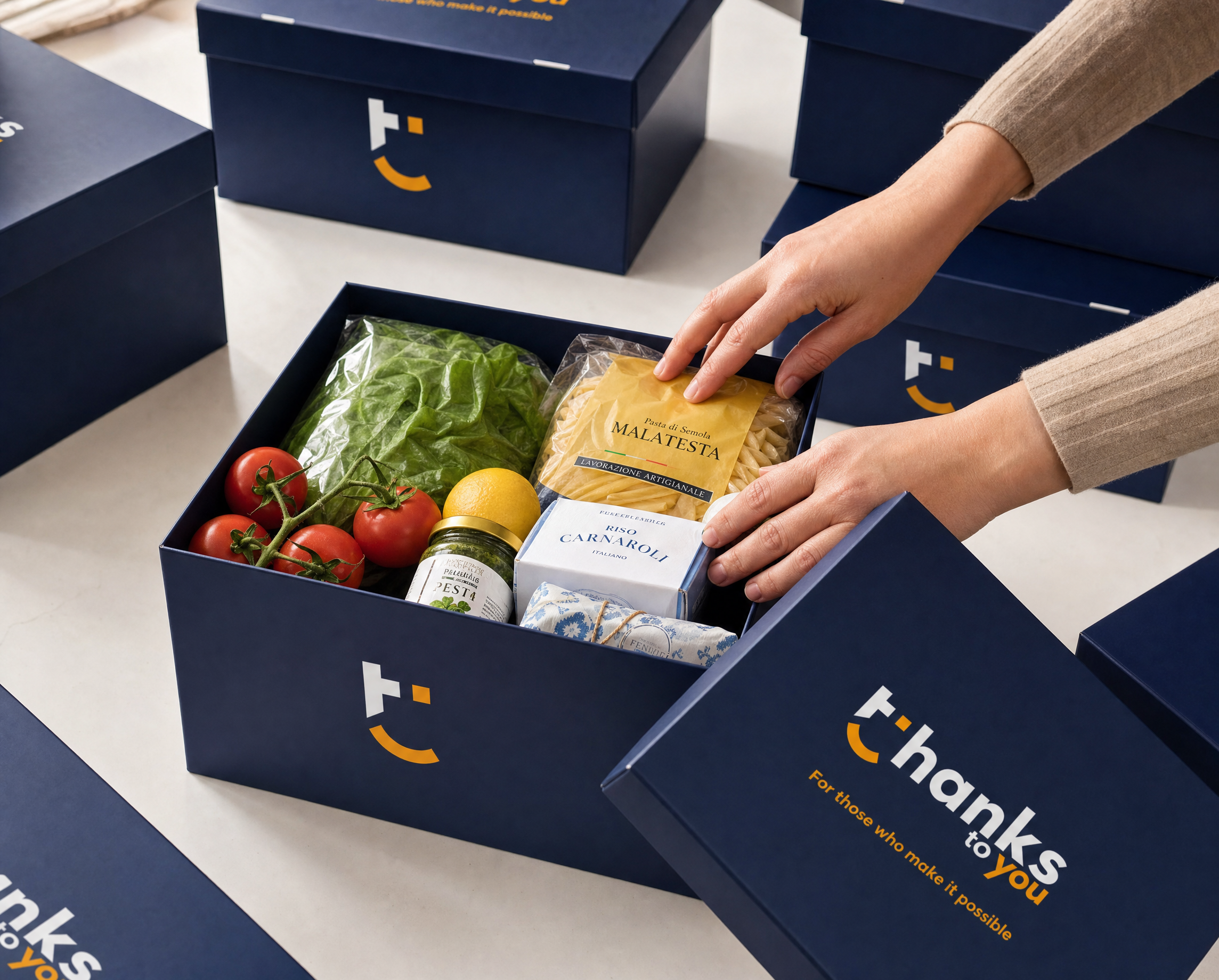 Customizing grocery box contents
