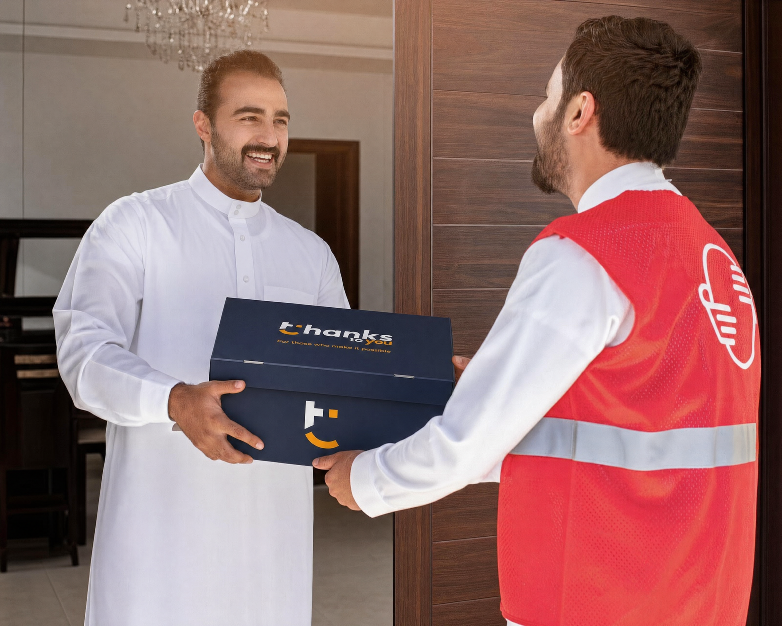 Delivery to the office